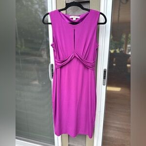 Boston Proper Womens Midi Dress Size 12‎ Purple Sleeveless